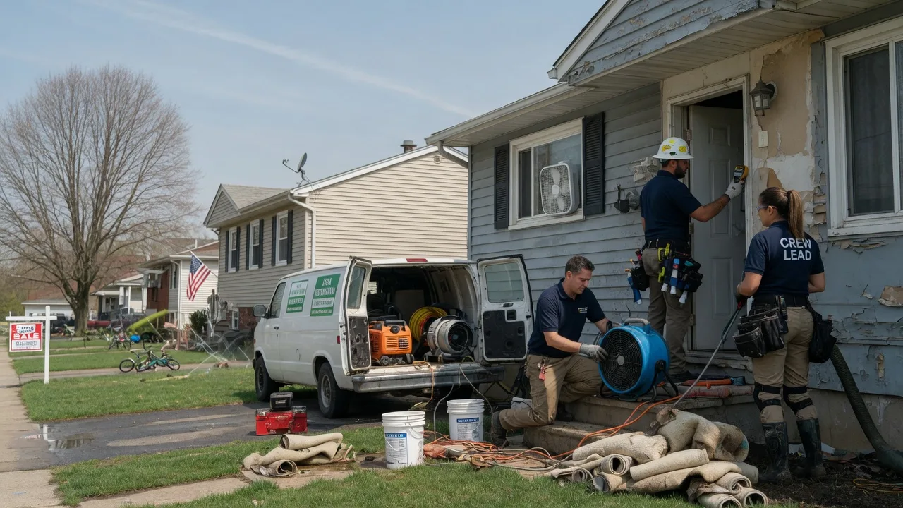 Flood Cleanup in Farmer, OH near me