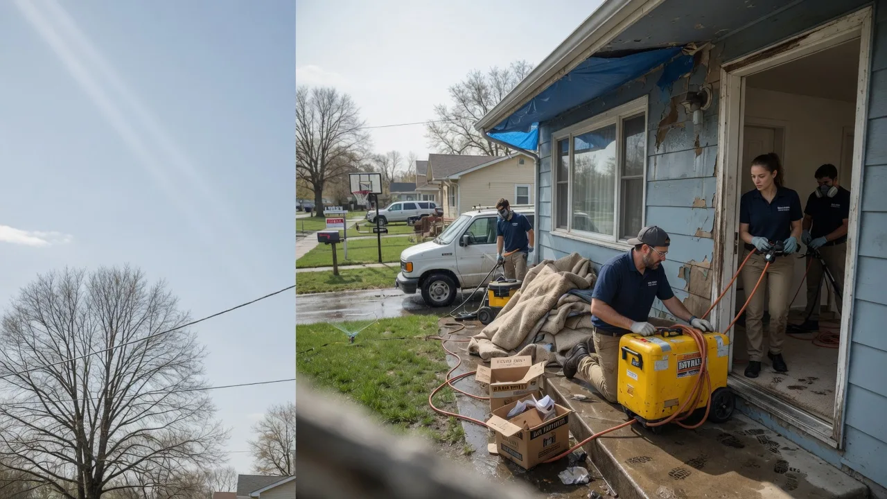 Basement Flood Cleanup in Farmer, OH near me